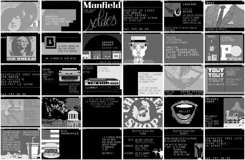 Mosaïque Minitel